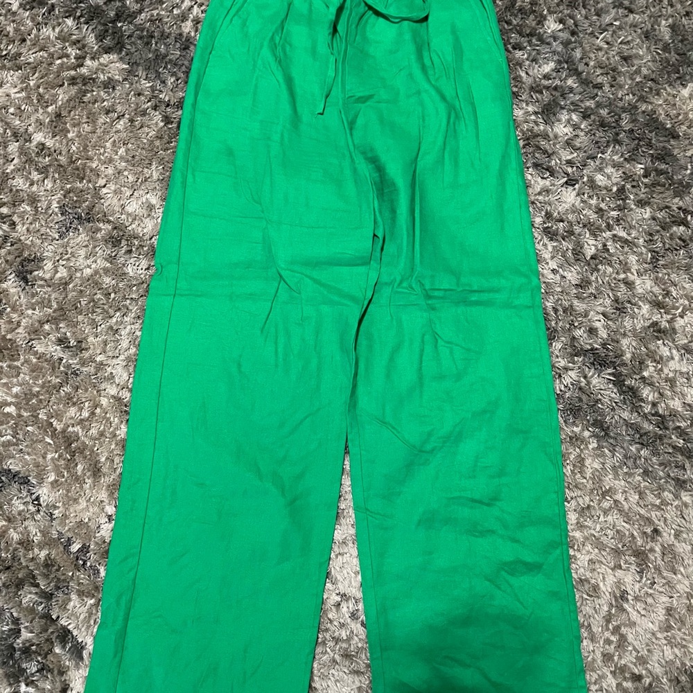 Love Tree Emerald Green Pants